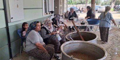 Çimentepe’de birlik ve beraberlik için kazanlar kaynadı