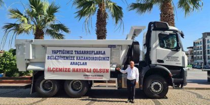 Sultanhisar Belediyesi yeni hizmet aracını filosuna kattı
