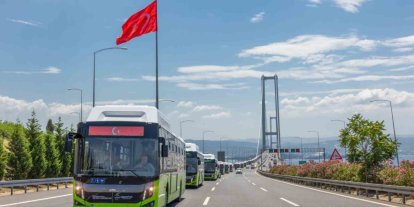 Kocaeli’de toplu ulaşımın yükünü büyük oranda doğalgazlı otobüsler çekiyor