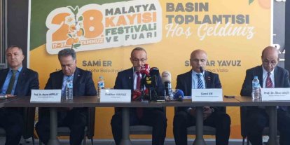 Malatya, 28. Uluslararası Kayısı Festivali’ne hazırlanıyor