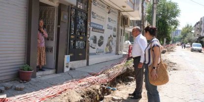 Turgutlu’da altyapı seferberliği sürüyor