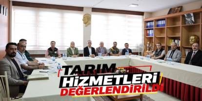 Kars'ta Tarım Hizmetleri Masaya Yatırıldı