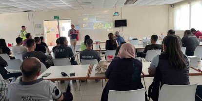 Jandarmadan uyuşturucuyla mücadele eğitimi