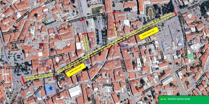 Gazi Caddesi trafiğe kapatılacak