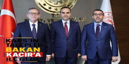 Kars'ın Sanayi ve Teknoloji Yatırımları Ankara'da Masaya Yatırıldı