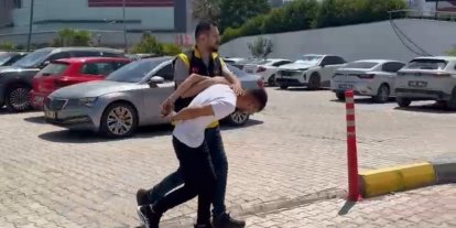 İskenderun’da konteyner kentten klima çalan şahıs yakalandı