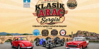 Taşköprü Uluslararası Kültür ve Sarımsak Festivali’nde klasik araç sergisi düzenlenecek