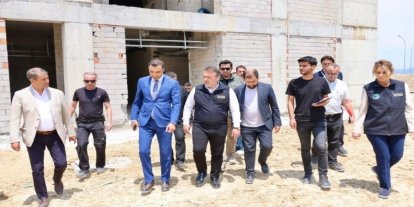 Bilecik’te 2 okul yapım inşaatında sona geliniyor