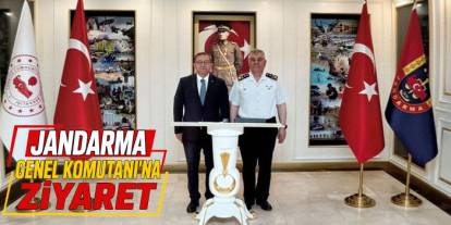 Kars Valisi Ziya Polat'tan Jandarma Genel Komutanı'na Ziyaret