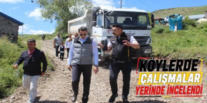 Kaymakam Semiz Köylerde İncelemelerde Bulundu