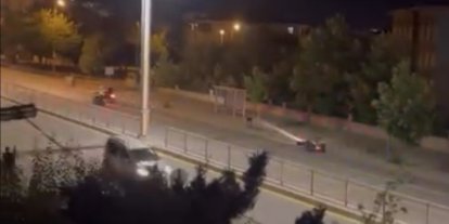Dur ihtarına uymayan motosikletliye 434 bin lira ceza
