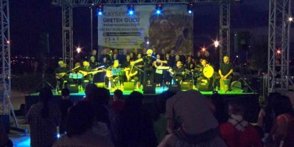Talas Maharetli Eller Kooperatifi’nden müzik dolu akşam