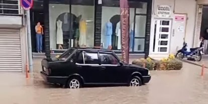 Tavşanlı’da sağanak hayatı olumsuz etkiledi