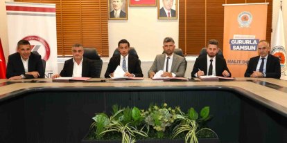 Atakum’daki gelir paylaşımı ihalesinde sözleşme imzalandı