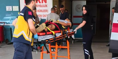 Otomobil ile çarpışan bisiklet sürücüsü hastaneye kaldırıldı