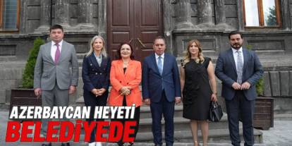 Kars Belediyesine Azerbaycan Heyetinden Ziyaret