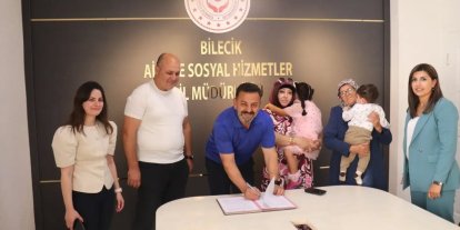 Bilecik’te koruyucu aile sözleşmesi imzalandı