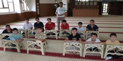 Erzincan’da yaz Kur’an kursları başladı, camiler çocuk sesleriyle şenlendi