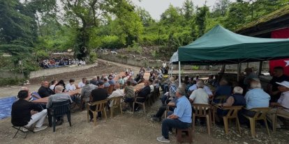 Sinop’ta yağmur ve bereket duası
