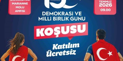 Büyükşehirden 15 Temmuz Demokrasi ve Milli Birlik Günü’ne anlamlı koşu