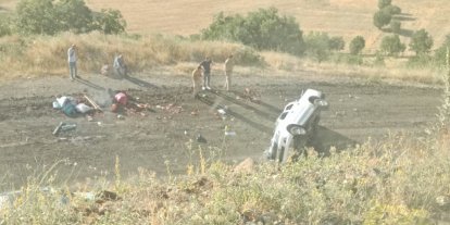 Kamyonet şarampole yuvarlandı: 4 yaralı
