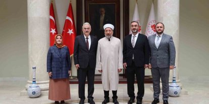 Diyanet İşleri Başkanı Arpaguş’tan Bursa Valiliği’ne ziyaret