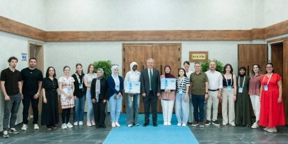 13 ülkeden gelen öğrenciler EBYÜ’de Türkçe öğreniyor
