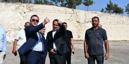 Başsavcıdan adliye binası inşaatında inceleme