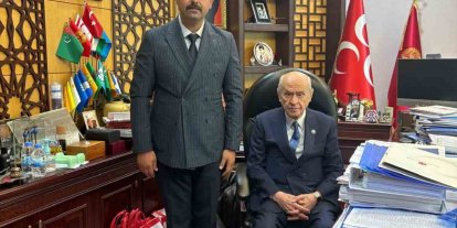 Başkan Kavaklıgil, MHP Genel Başkanı Bahçeli’ye ilçedeki çalışmalarla ilgili bilgi verdi