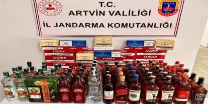 Artvin’de jandarmadan kaçakçılık operasyonu