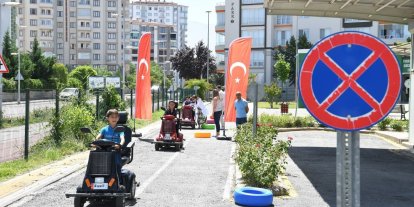 Yeşilyurt Trafik Eğitim Parkı’nda 6 Bin 820 öğrenciye uygulamalı trafik eğitimi verildi