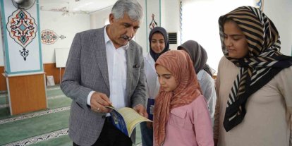 Başkan Hallaç çocukların Kur’an heyecanına ortak oldu