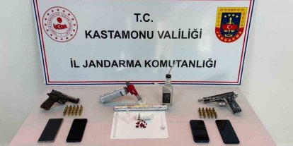 Kastamonu’da uyuşturucu operasyonlarında yakalanan 3 şüpheli tutuklandı