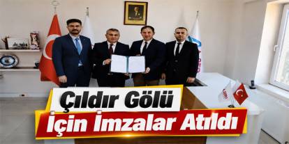 Çıldır Gölü Su Sporları Altyapısı İçin Önemli Adım