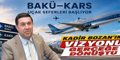 Kars'ı Bakü'ye Bağlayan Tarihi Proje Hayata Geçti