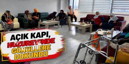Kars Açık Kapı’dan Huzurevi Sakinlerine Ziyaret