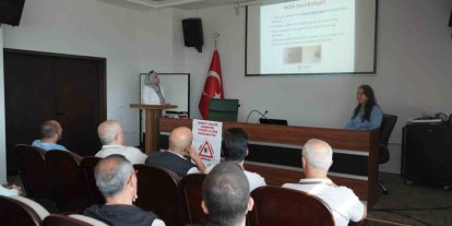 Kütahya’da OBM personeline KKKA hastalığına karşı bilgilendirme eğitimi