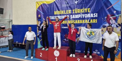 Bilecikli minik tekvandocular Türkiye finallerine damga vurdu
