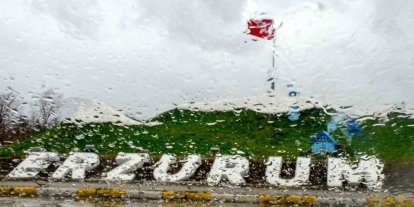Meteoroloji’den Erzurum ve çevre iller için kuvvetli yağış uyarısı