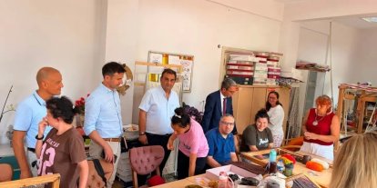 Sinop’ta özel bireyler el sanatlarıyla engelleri aşıyor