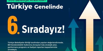 Başkan Boltaç: "Türkiye 6’ncısı olmak kurumsal kapasitemizin göstergesi"