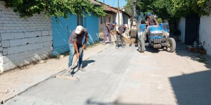Germencik Belediyesi’nden dört mahallede eş zamanlı çalışma