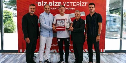 Samsunspor, Cédric Cattenoy ile vedalaştı