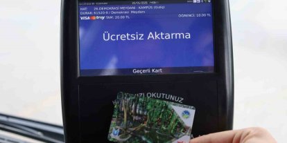 Sakarya’da toplu taşımada vatandaş dostu "Aktarma" sistemi 514 bin kez kullanıldı
