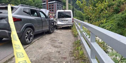 Trabzon’da trafik kazası: 7 Arap turist yaralı