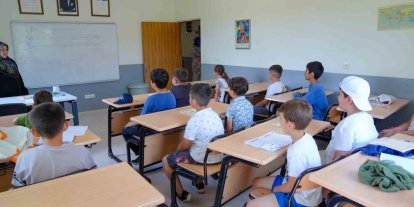 Erbaa’da çocuklar, yaz tatilini Kur’an kursunda değerlendiriyor