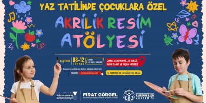 Büyükşehir’den çocuklara yaz tatilinde sanat desteği