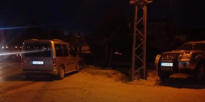 Karapınar’da iki kamyonet çarpıştı: 2 yaralı