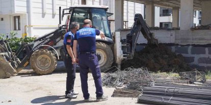 Atakum’da kurallara uymayan inşaat firmalarına uyarı
