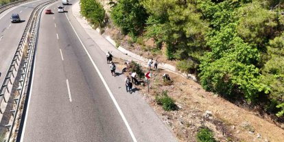 Marmaris Seyir Tepesi’nde çöp mesaisi